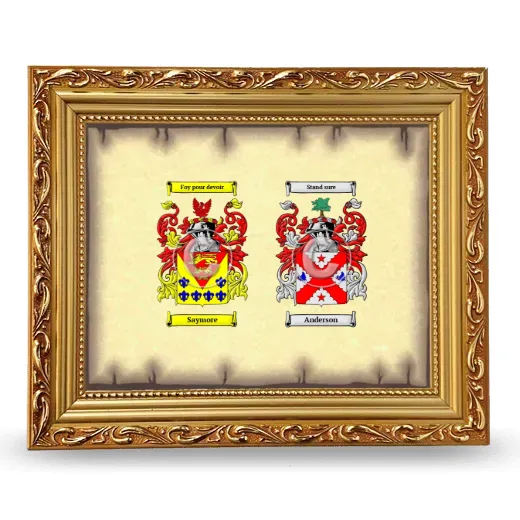 Anniversary Framed - Gold