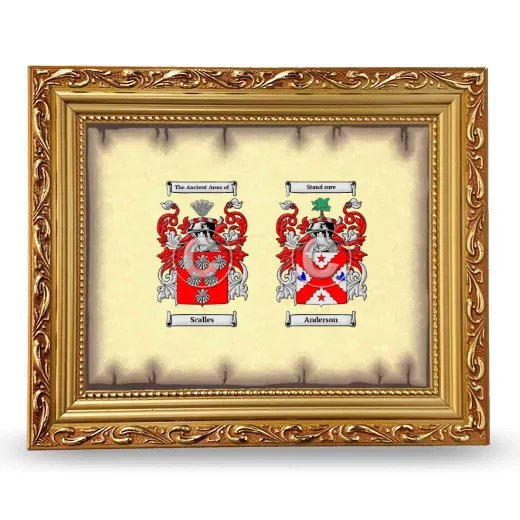 Anniversary Framed - Gold