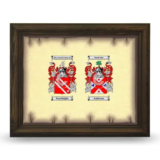 Anniversary Framed - Brown