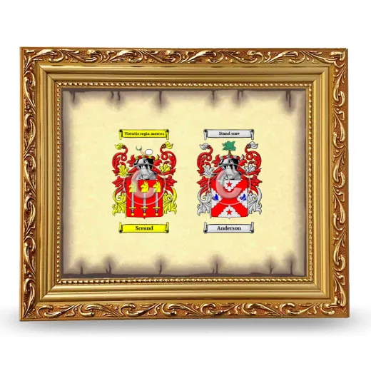 Anniversary Framed - Gold
