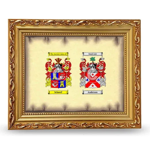 Anniversary Framed - Gold