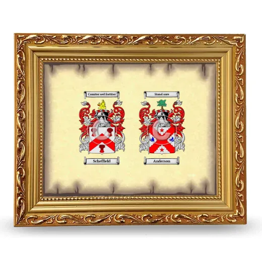 Anniversary Framed - Gold