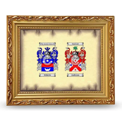 Anniversary Framed - Gold