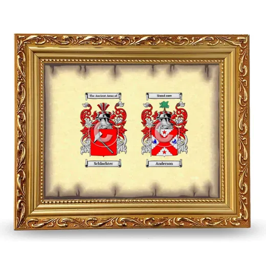 Anniversary Framed - Gold