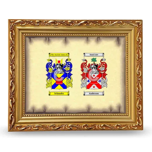 Anniversary Framed - Gold