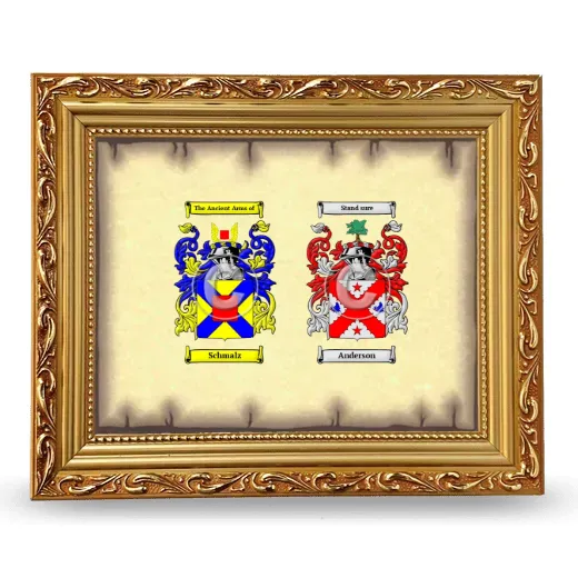 Anniversary Framed - Gold