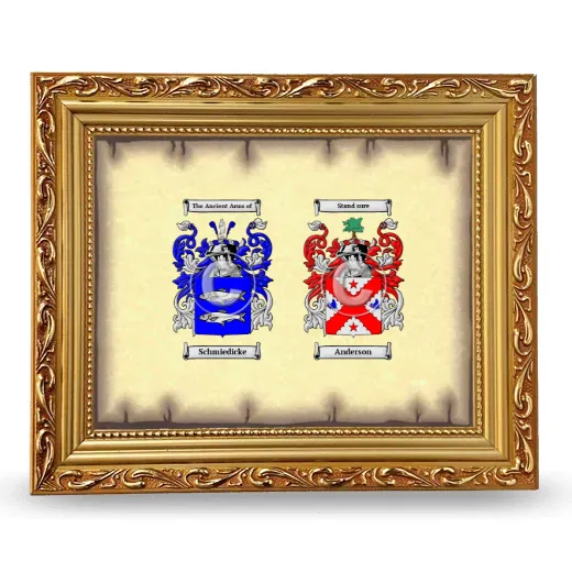 Anniversary Framed - Gold