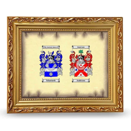 Anniversary Framed - Gold