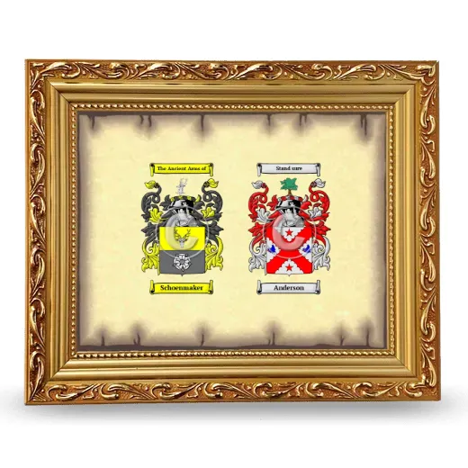 Anniversary Framed - Gold