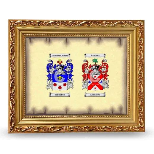 Anniversary Framed - Gold