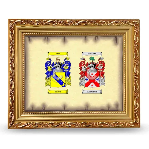 Anniversary Framed - Gold