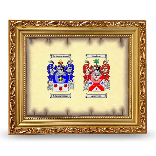 Anniversary Framed - Gold