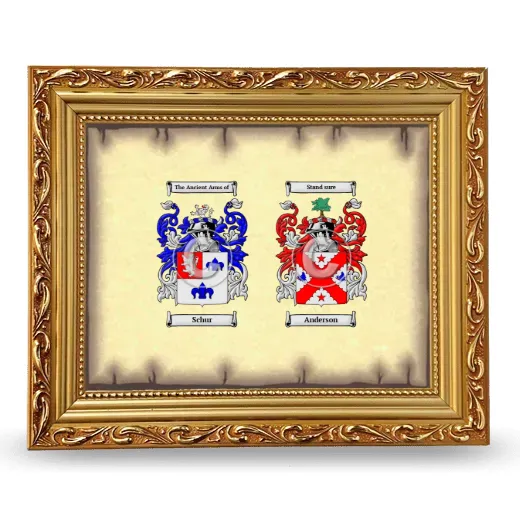 Anniversary Framed - Gold