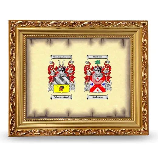 Anniversary Framed - Gold