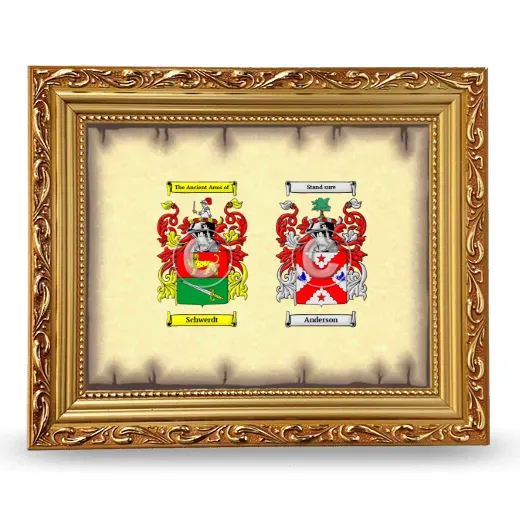 Anniversary Framed - Gold