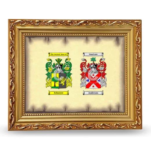 Anniversary Framed - Gold