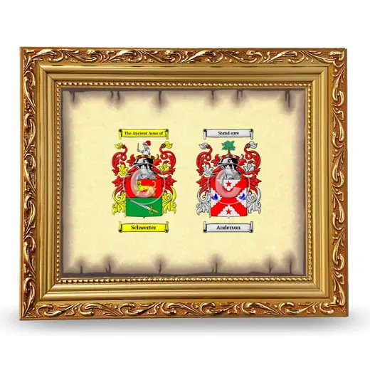 Anniversary Framed - Gold