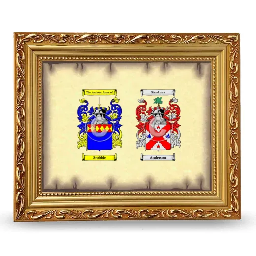 Anniversary Framed - Gold