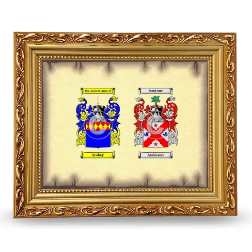 Anniversary Framed - Gold