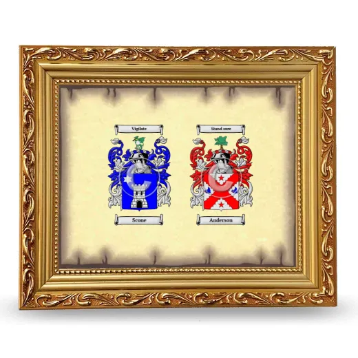 Anniversary Framed - Gold