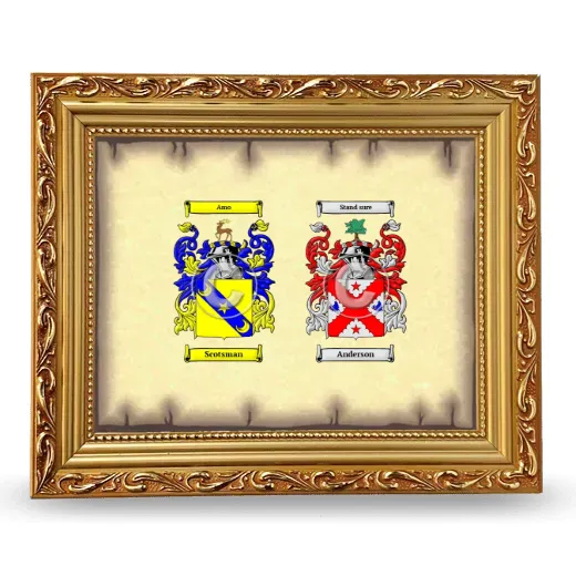 Anniversary Framed - Gold