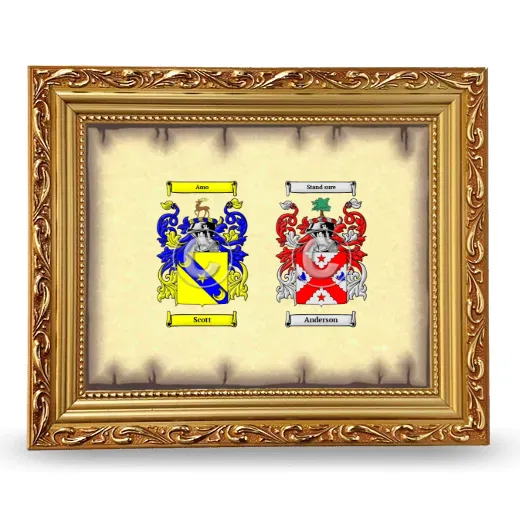 Anniversary Framed - Gold