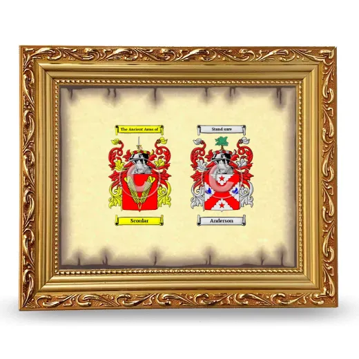 Anniversary Framed - Gold