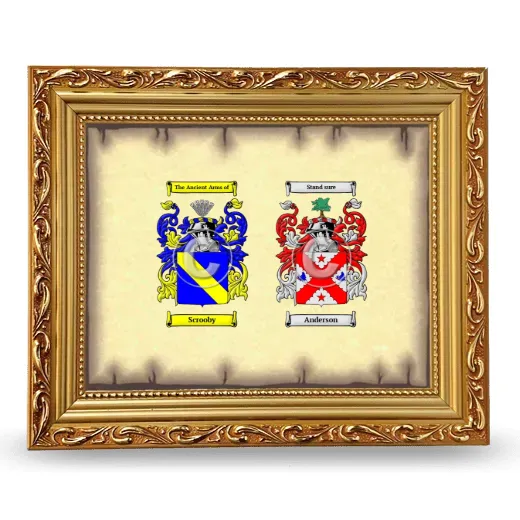 Anniversary Framed - Gold