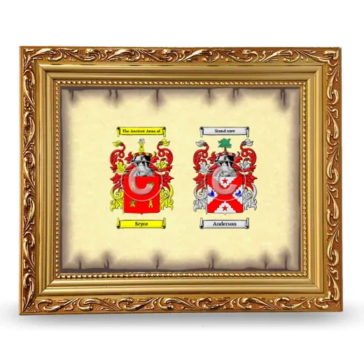 Anniversary Framed - Gold