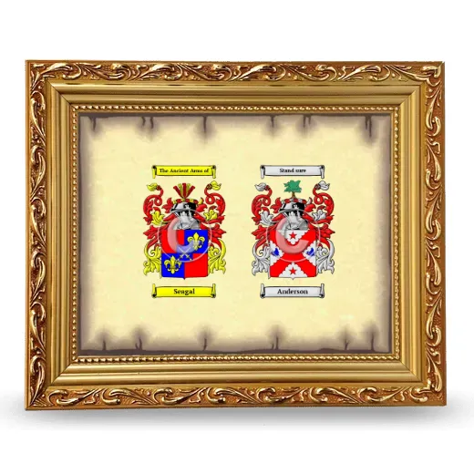 Anniversary Framed - Gold