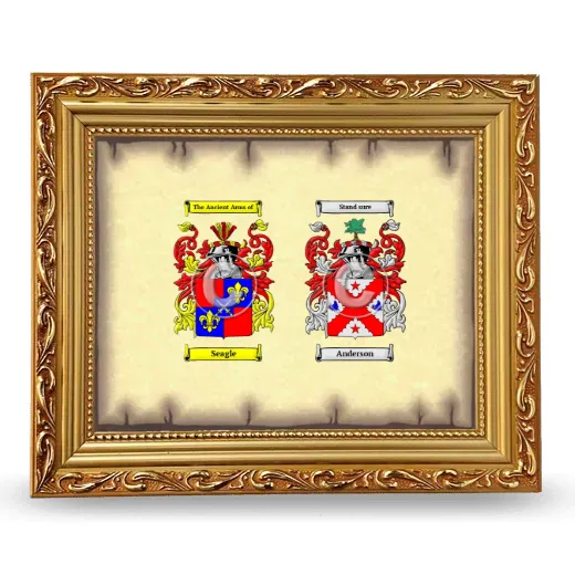 Anniversary Framed - Gold