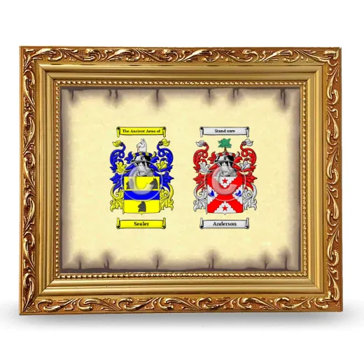 Anniversary Framed - Gold