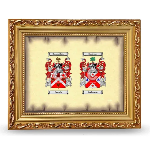 Anniversary Framed - Gold