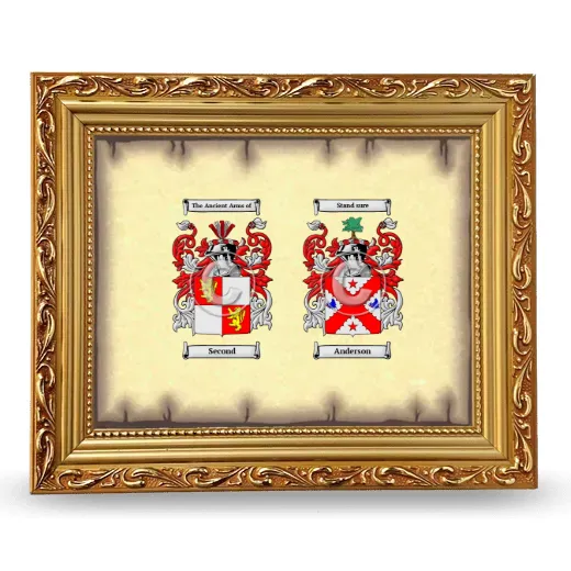 Anniversary Framed - Gold