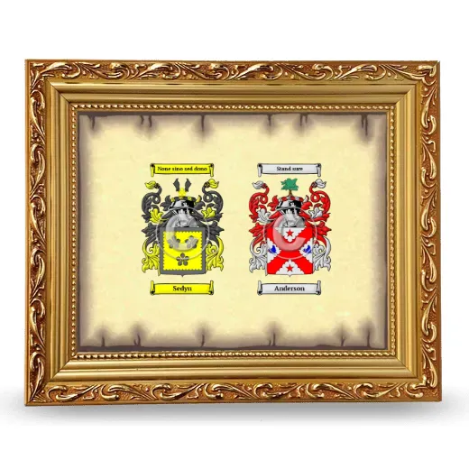 Anniversary Framed - Gold