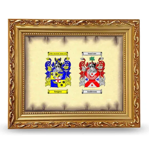 Anniversary Framed - Gold