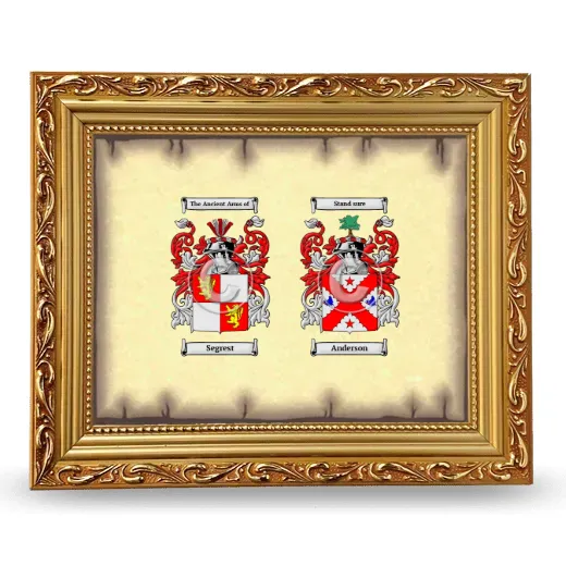 Anniversary Framed - Gold