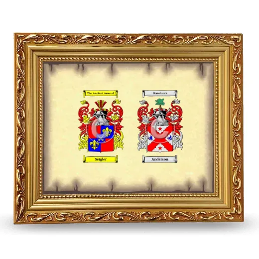 Anniversary Framed - Gold