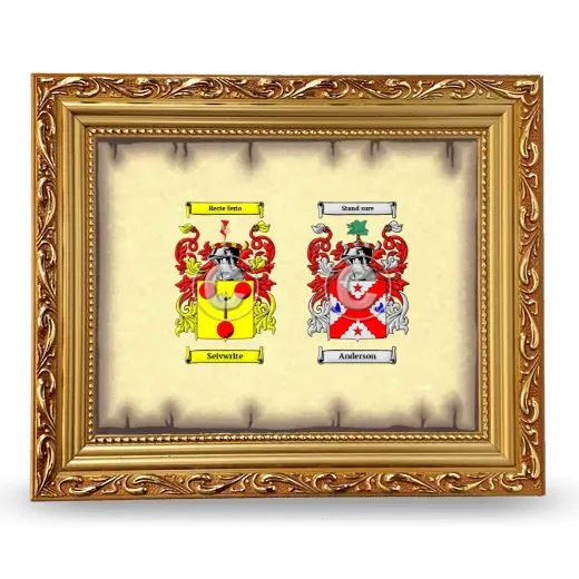 Anniversary Framed - Gold