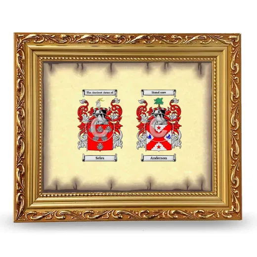 Anniversary Framed - Gold