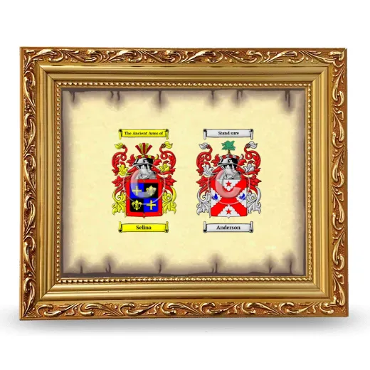 Anniversary Framed - Gold