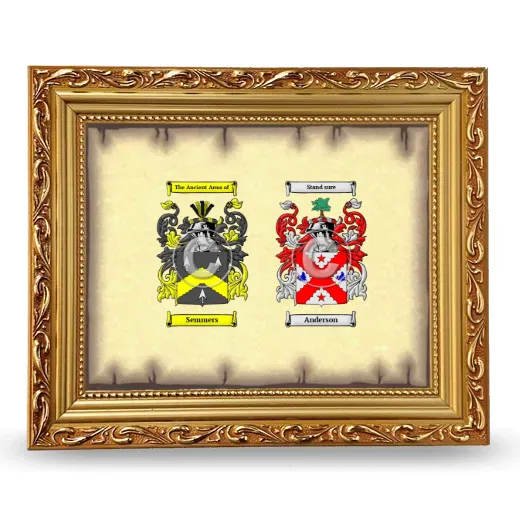 Anniversary Framed - Gold