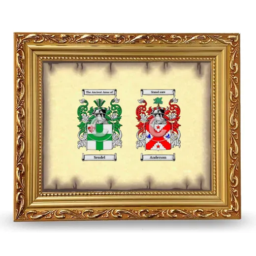 Anniversary Framed - Gold