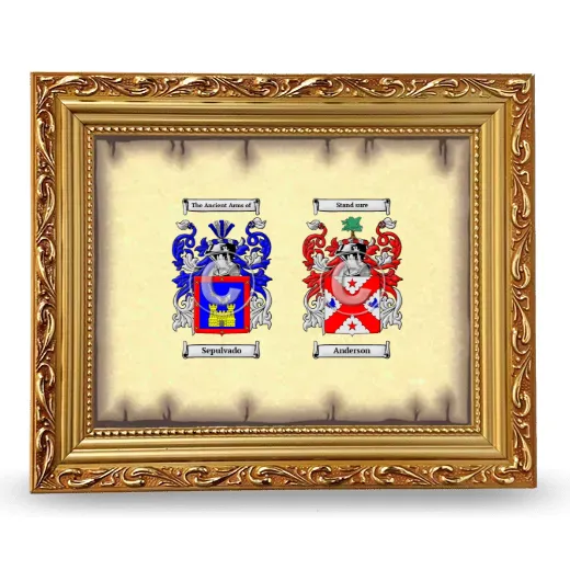 Anniversary Framed - Gold