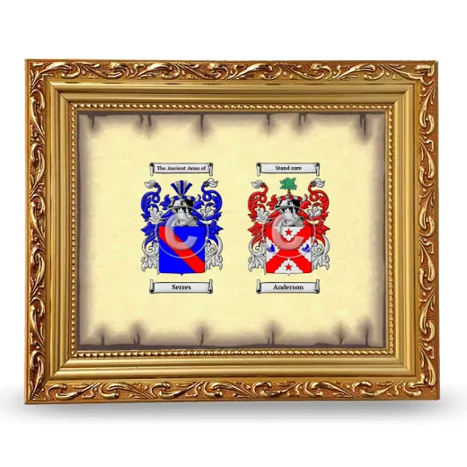 Anniversary Framed - Gold