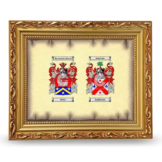 Anniversary Framed - Gold