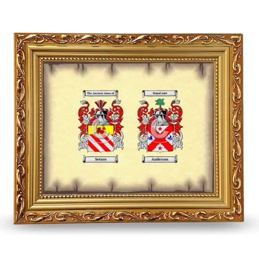Anniversary Framed - Gold