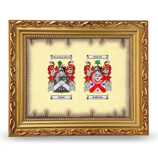 Anniversary Framed - Gold