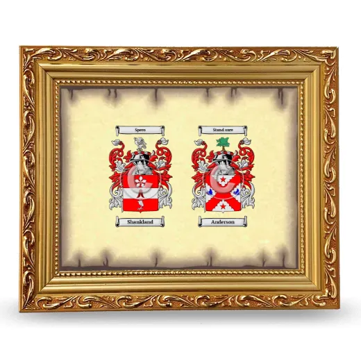 Anniversary Framed - Gold