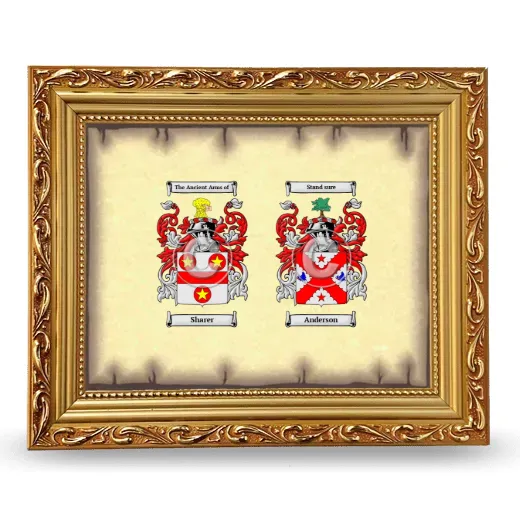 Anniversary Framed - Gold